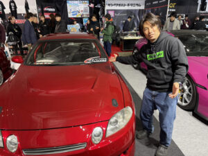 全塗装施工車両が東京オートサロンで展示！